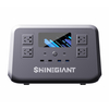Shinegiant SG500P I Chargement sans fil I Centrale électrique portable avec batterie LiFePO4 500 W 500 Wh