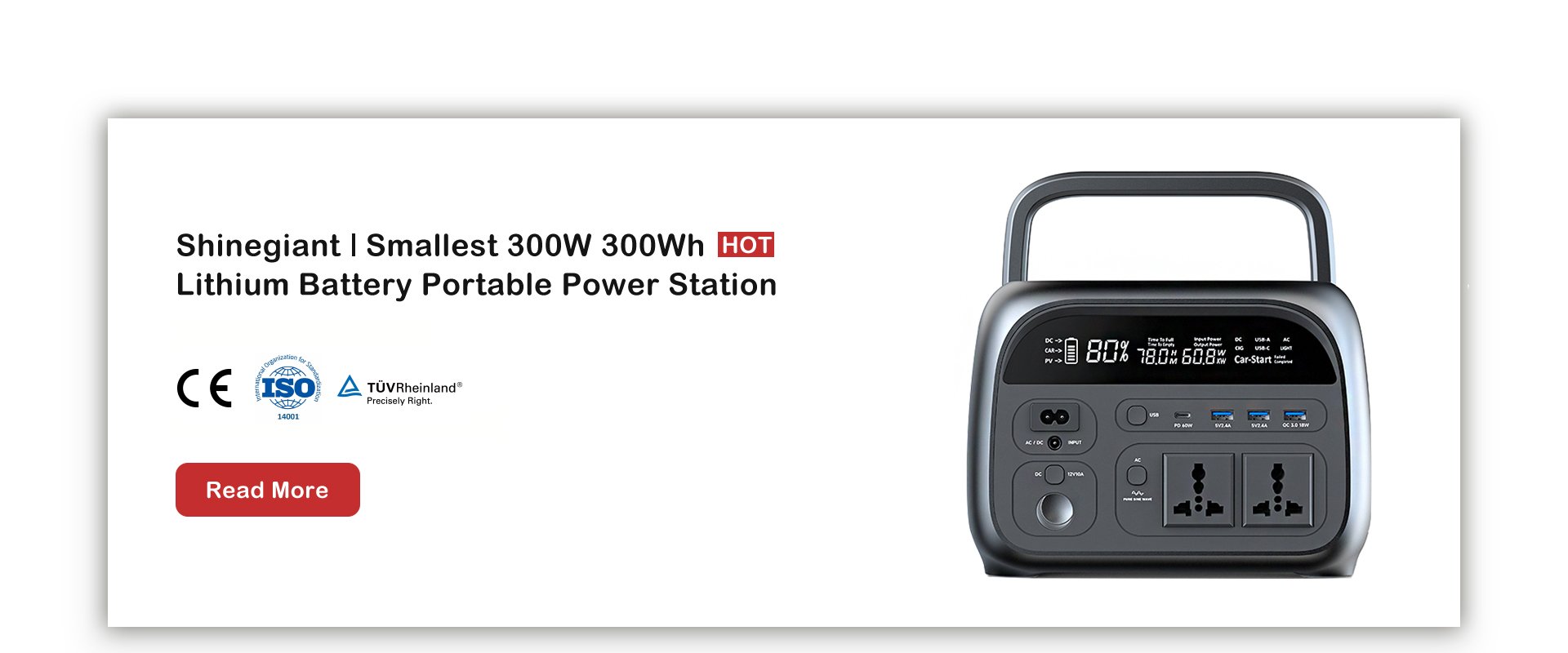 Centrale électrique portable